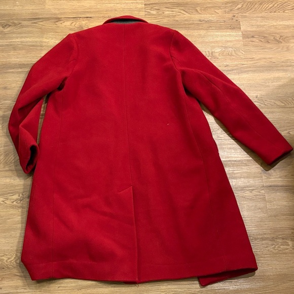 Abercrombie & Fitch Wool Blend Tailored Top Coat -Large Tall - Picture 7 of 10